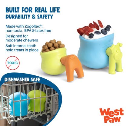 WEST PAW Zogoflex Toppl Interactive Treat Dispensing Puzzle Dog Toy