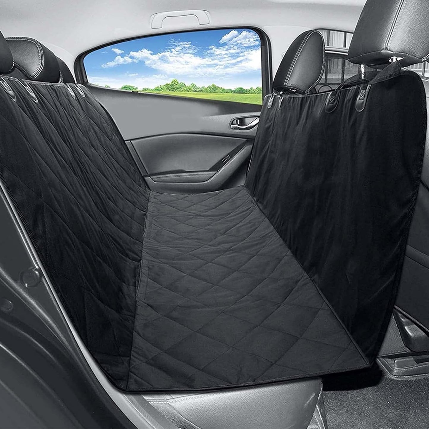 MEKBOK Dog Seat Cover Car ，Seat Cover for Pets Waterproof Pet Seat