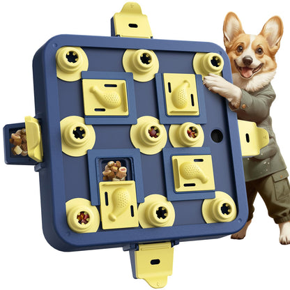 KADTC Dog Chess Puzzle Toy, Large Size, 3 Levels of Step-by-Step Toys