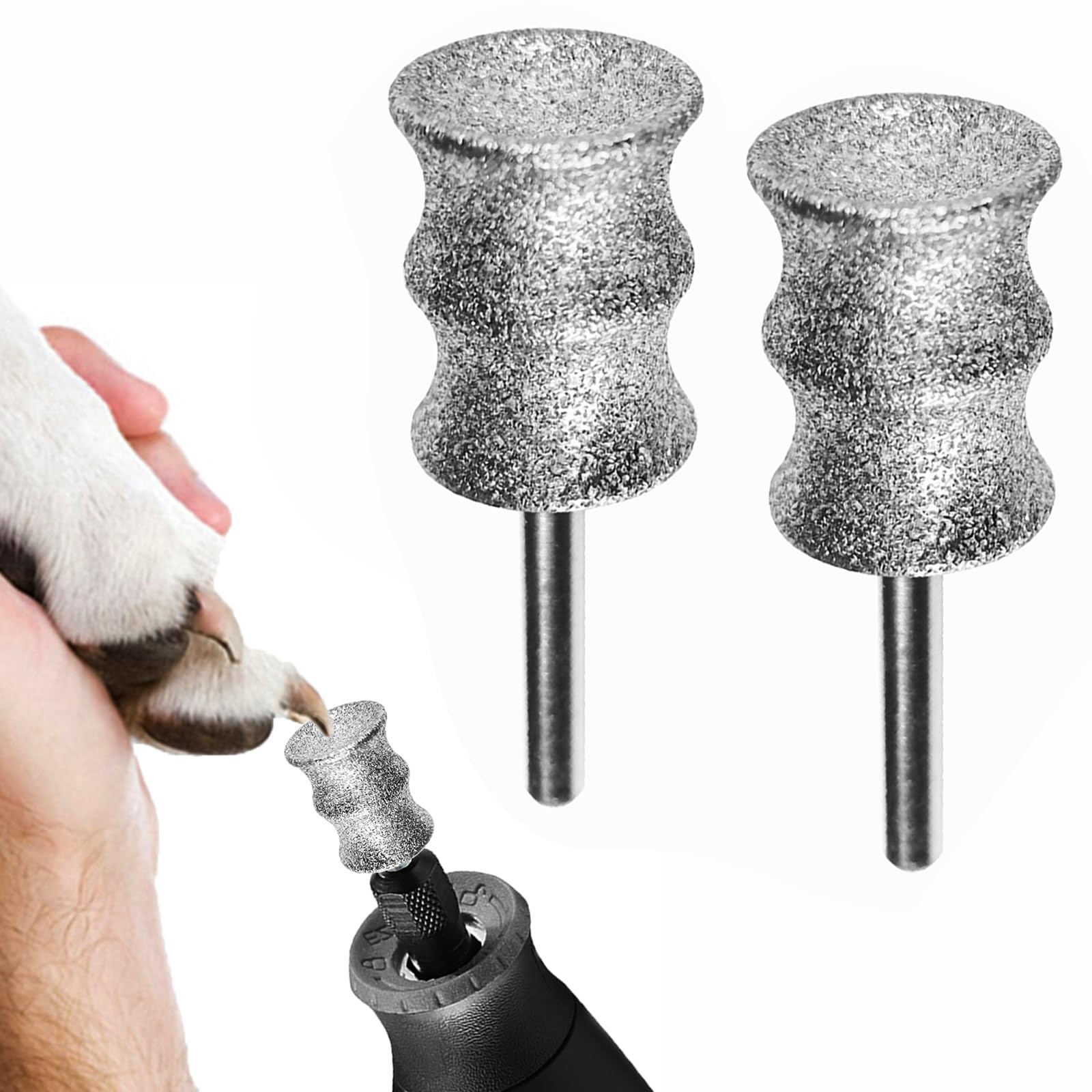 OVATAVO Dog Nail Trimmer Tools for Dremel Paws Grooming Trimmer