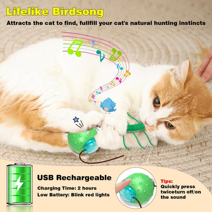 Saolife Interactive Cat Toys for Indoor Cats, Moving Cat Ball