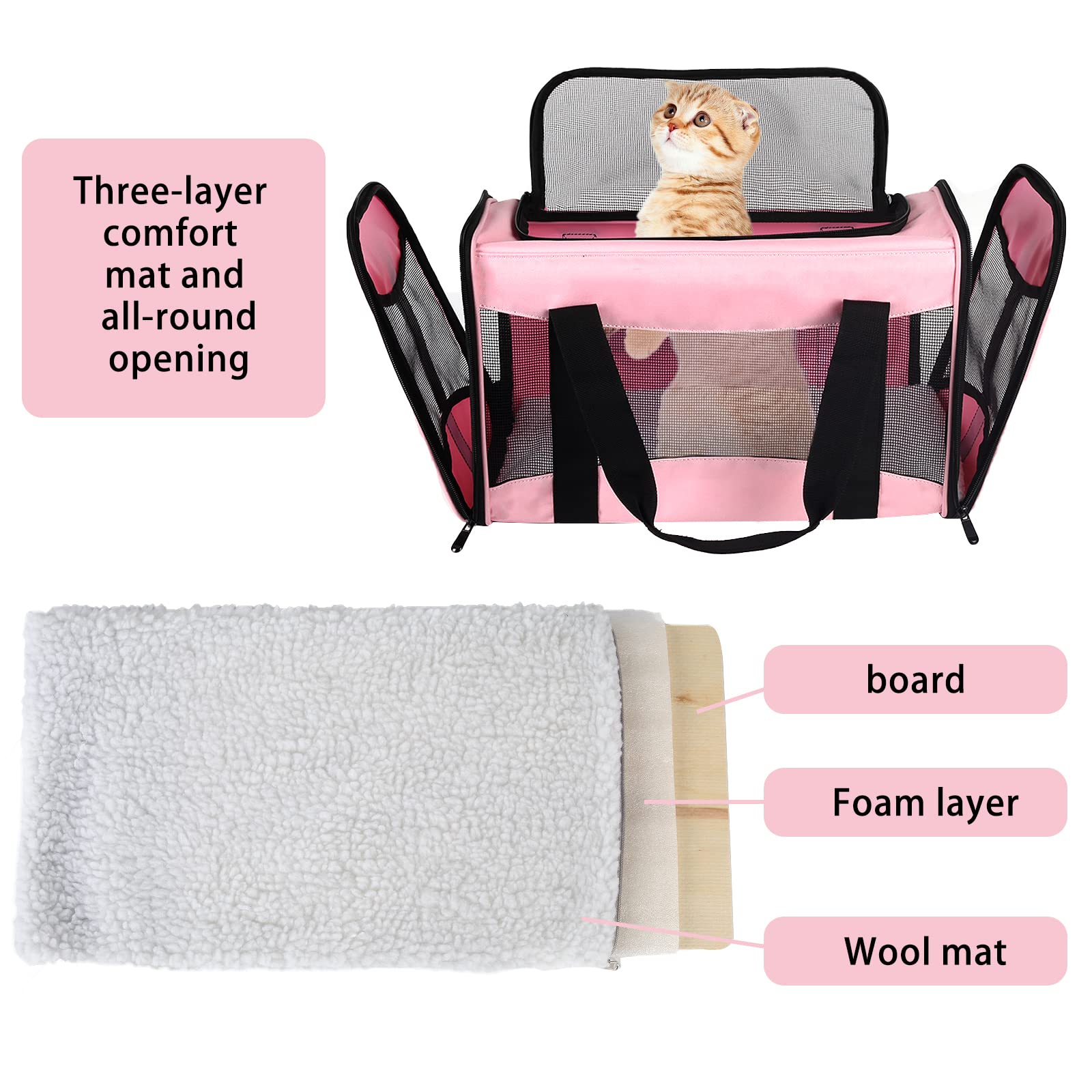 top tasta cat Carrier Large Dog Cat Carriers Puppies up to Carriers