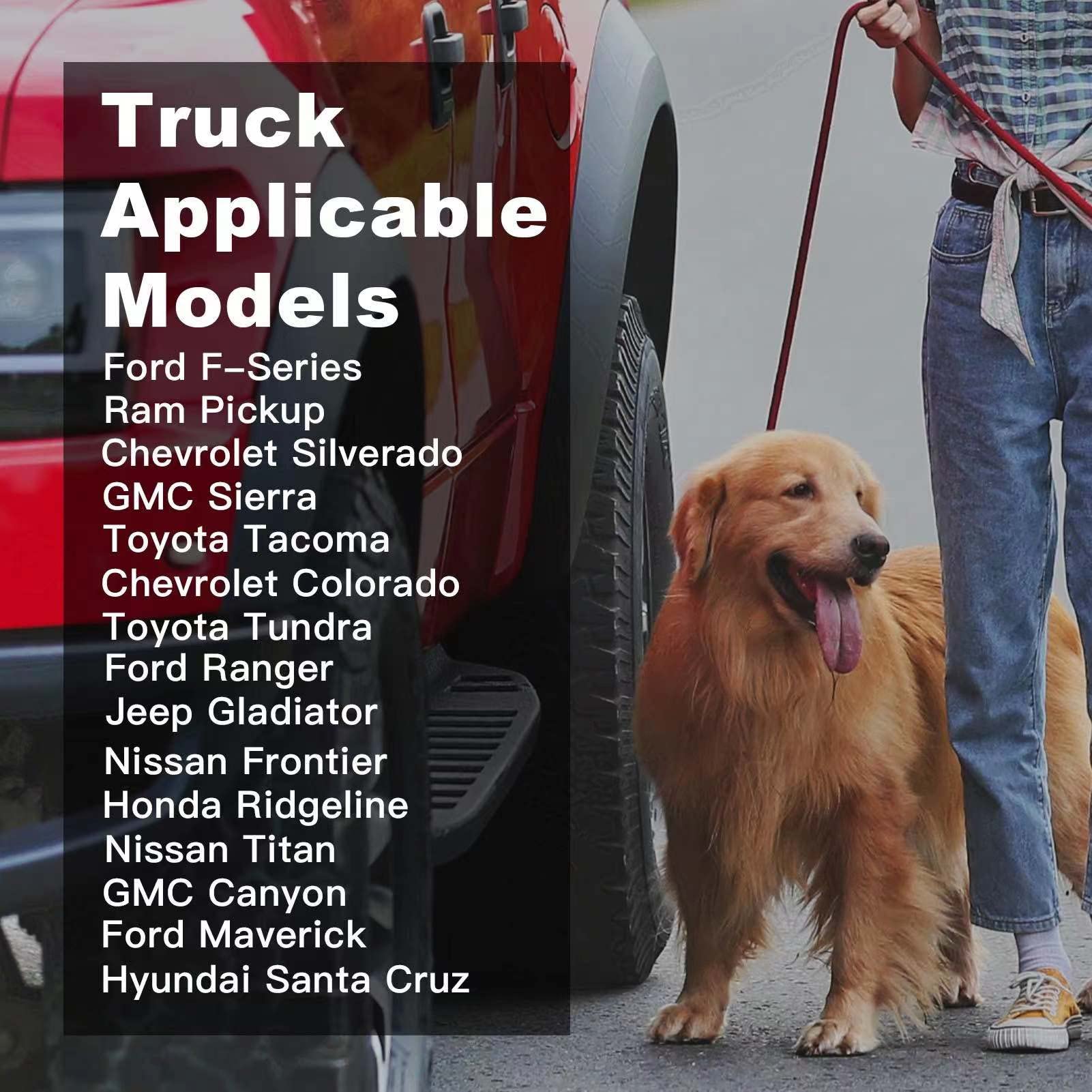Meginc Dog Car Seat Cover for Trucks, Dog Seat Cover for Back Seat