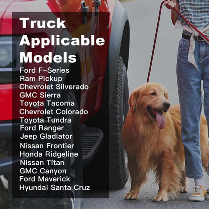 Meginc Dog Car Seat Cover for Trucks, Dog Seat Cover for Back Seat