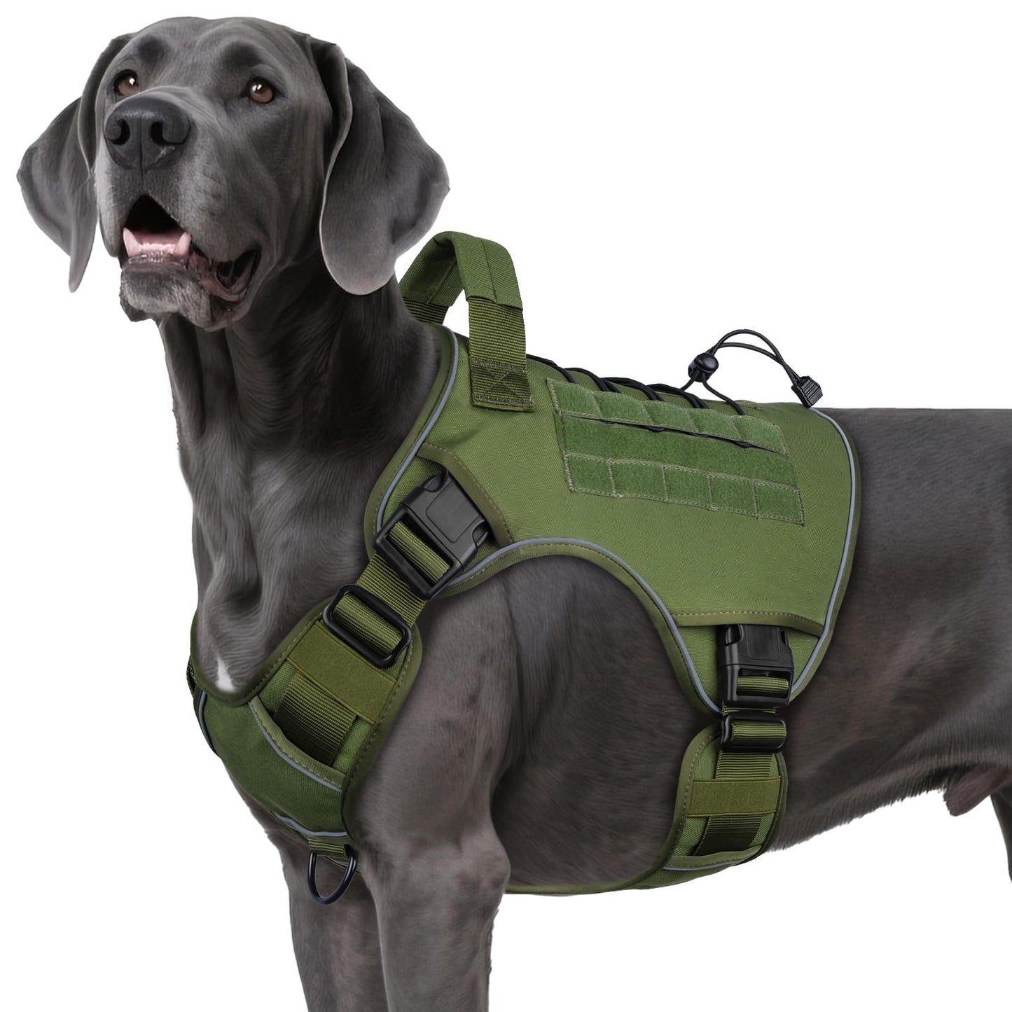 WINGOIN Tactical Dog Harness for Extra Large Dogs, Heavy Duty Harness