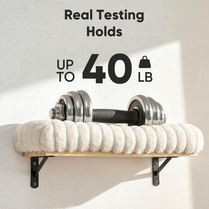 FUKUMARU Cat Wall Shelves, Cat Walls Furniture with Soft Bed, Bed