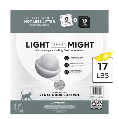 Purina Tidy Cats LightWeight 4-In-1 Strength Multi-Cat, Odor Box