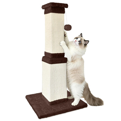AGYM 32 Tall Cat Scratching Post for Large Cats, Cat Scratcher