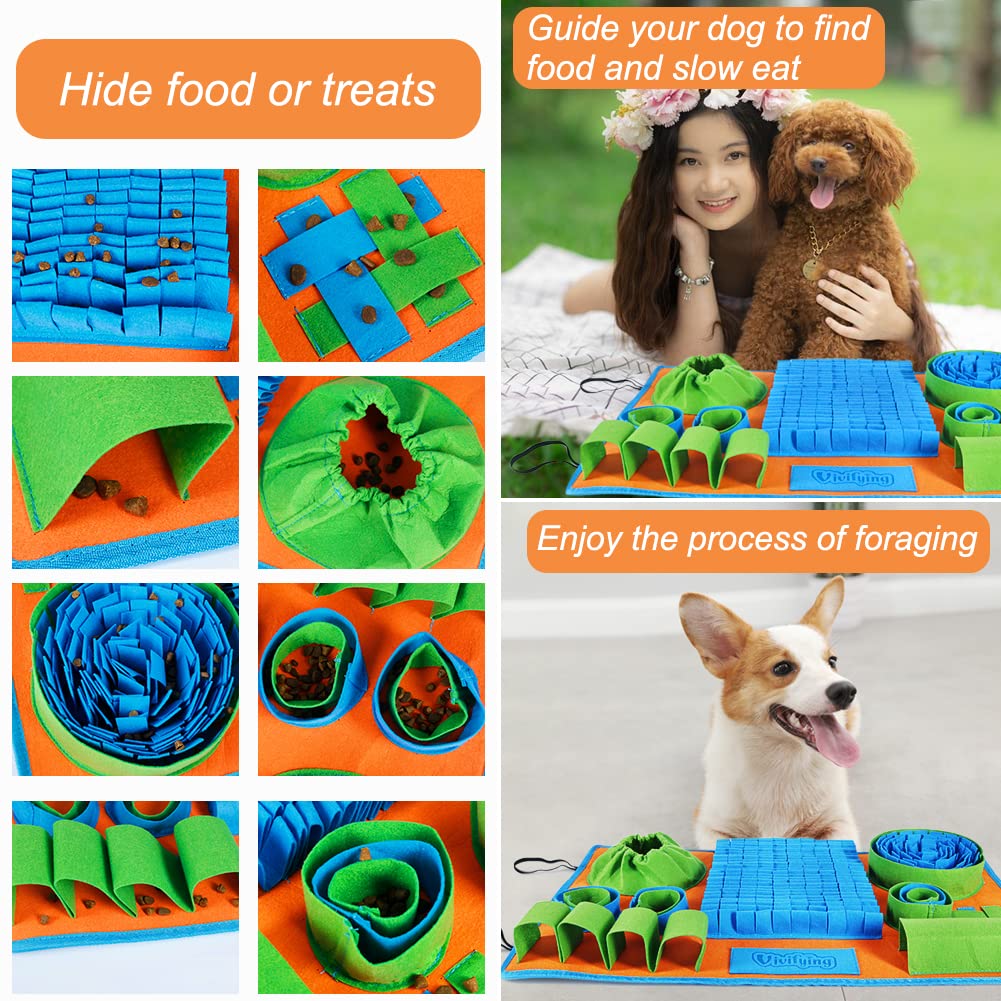Vivifying Snuffle Mat for Dogs, Interactive Dog Puzzle Toy for Game