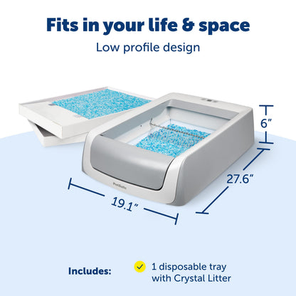 PetSafe ScoopFree Crystal Pro Legacy Automatic Self-Cleaning Tray