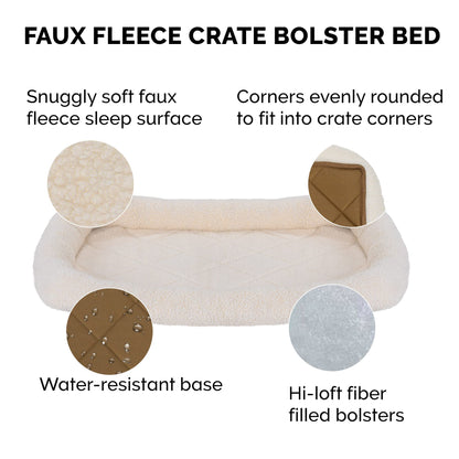 Furhaven Dog Bed for Large Dogs, Washable, Sized to Fit Crates Bed