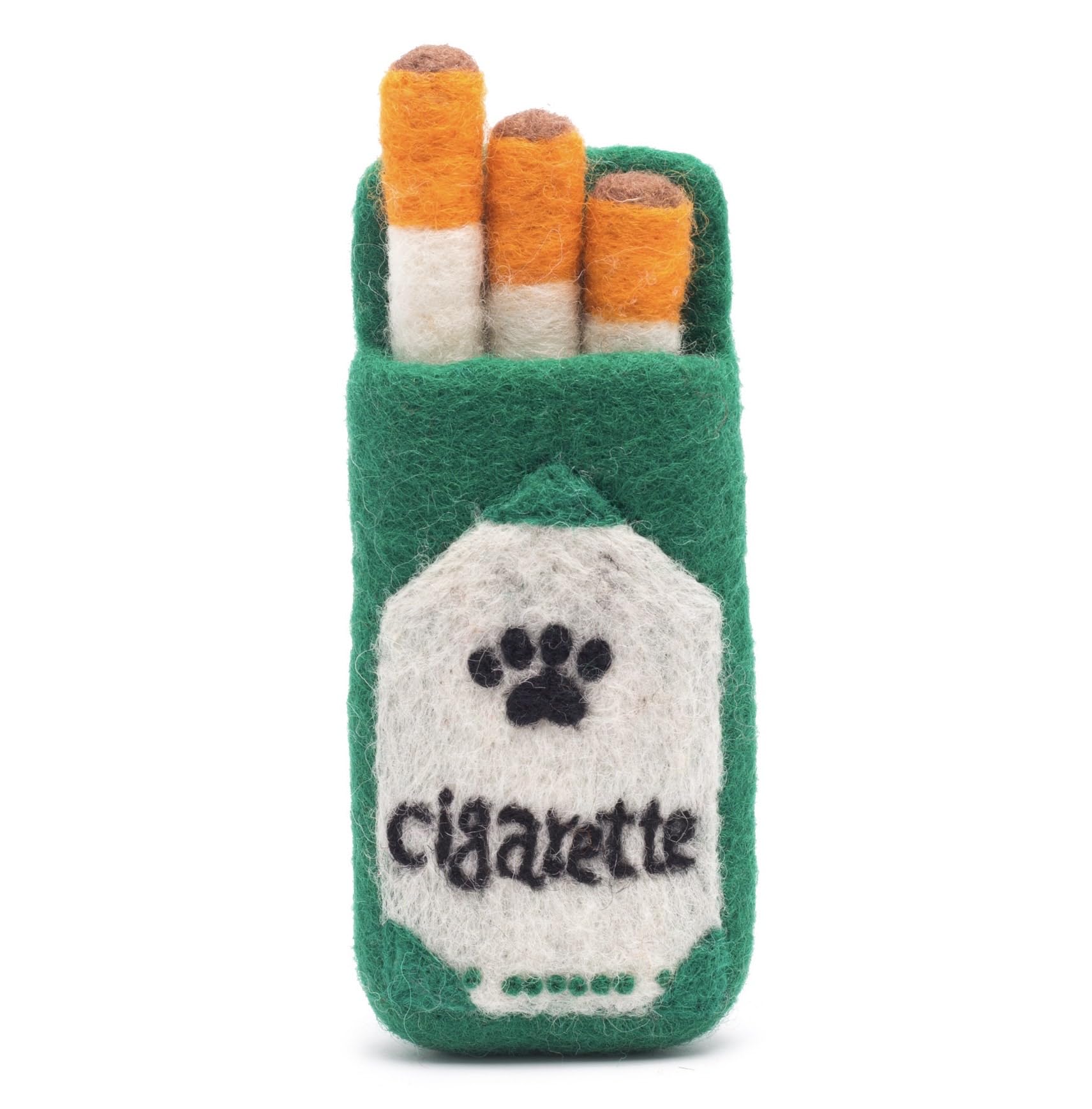 Glaciart One Wool Sushi Cat Toy Set with Catnip, Cute Cat Toy