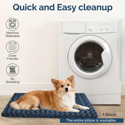 Dog Beds Crate Pad, Dog Bed Mat for Medium Dogs Sleeping, Crate