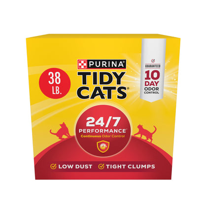 Purina Tidy Cats Clumping Cat Litter, 24/7 Performance Multi Box