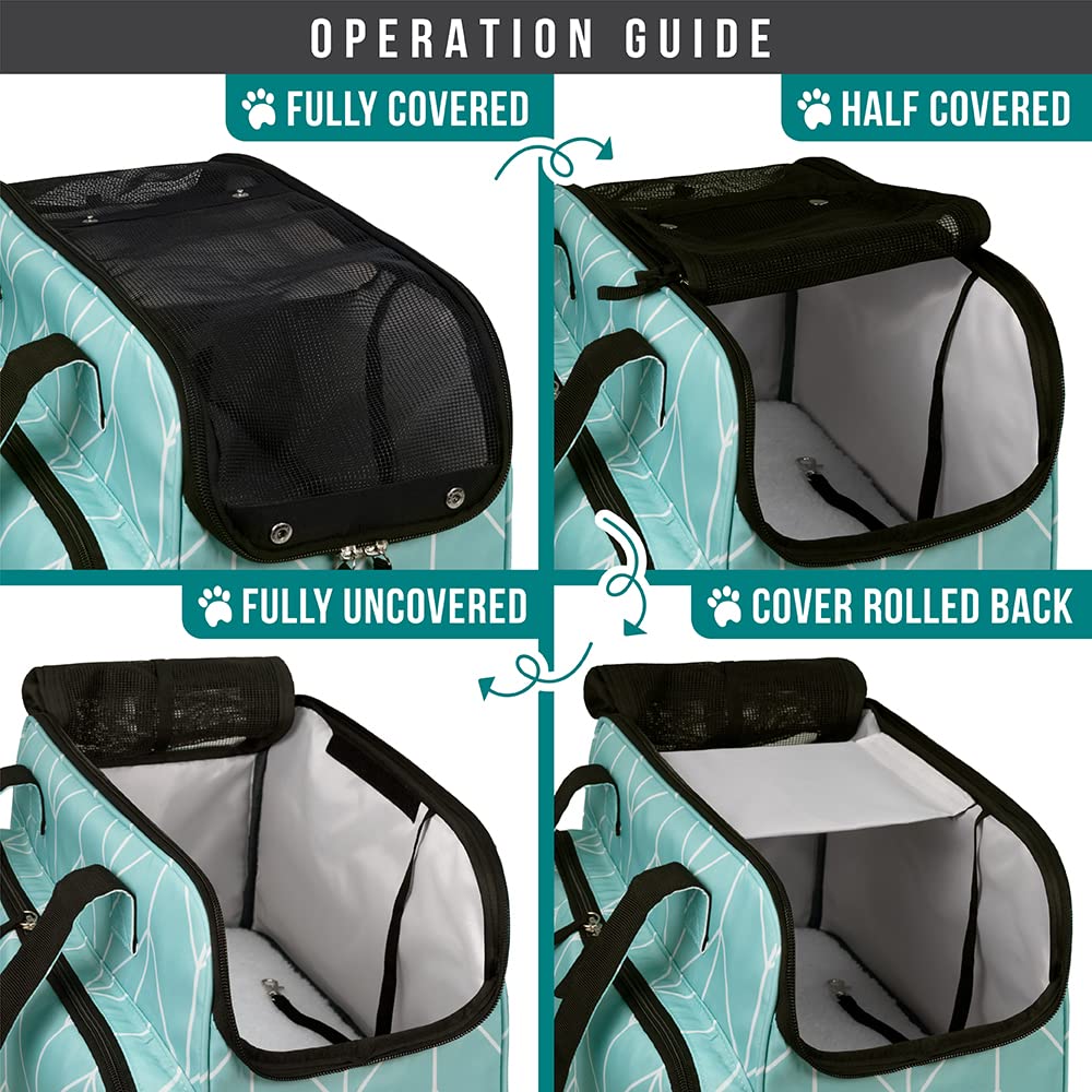PetAmi Small Dog Purse Carrier, Soft-Sided Pet Carrier Bag