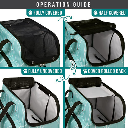PetAmi Small Dog Purse Carrier, Soft-Sided Pet Carrier Bag