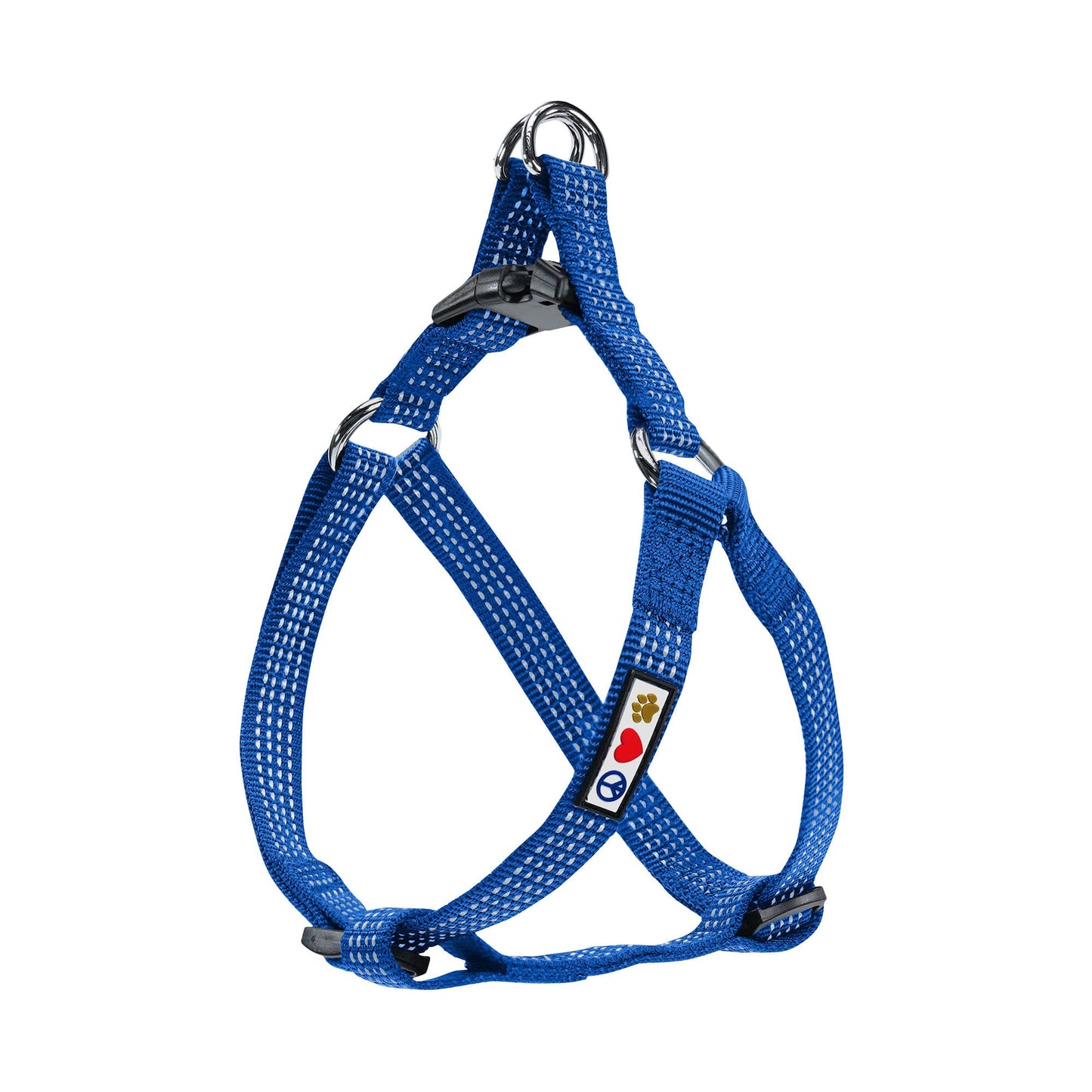 Pawtitas Reflective Step-in Dog Harness Adjustable No-Pull Vest