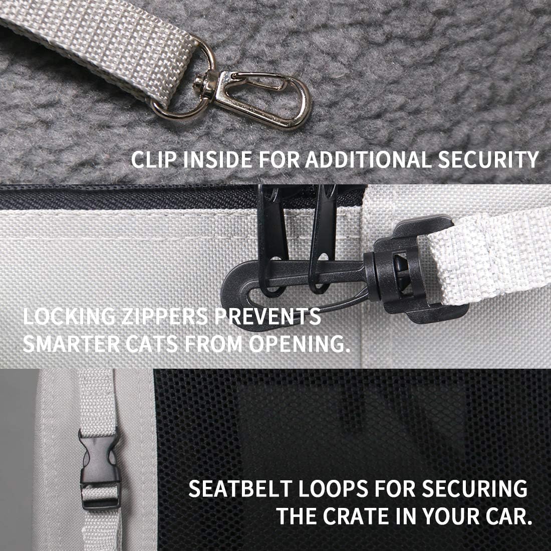 Petseek Extra Extra Large Cat Carrier Soft Sided, Portable Carrier