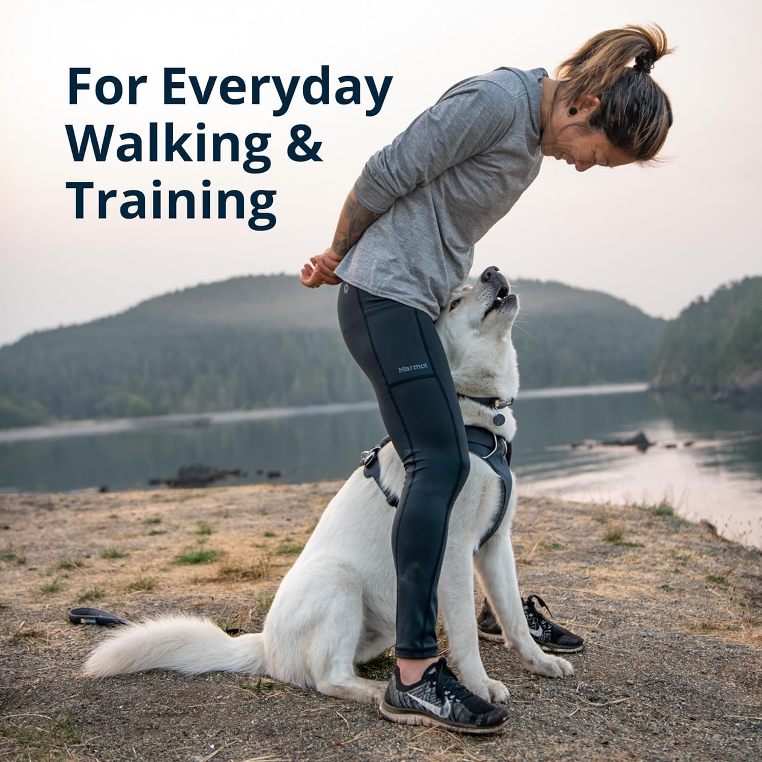 Ruffwear, Front Range Dog Harness, Reflective Soft Padded Leash