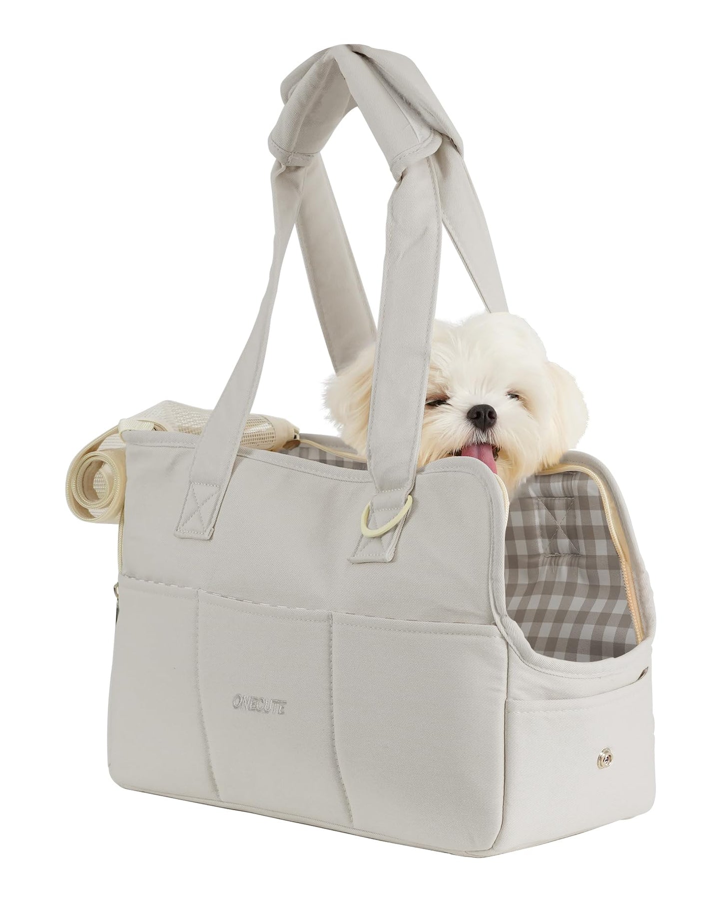 ONECUTE Dog Carrier for Small Dogs Rabbit cat with Large Pockets Bag