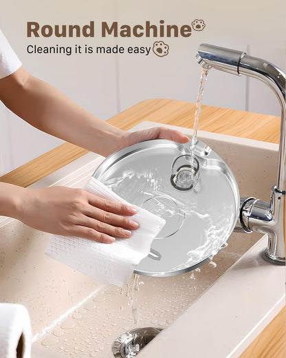 Cat Water Fountain Stainless Steel: Cat Fountain for Drinking Bowl