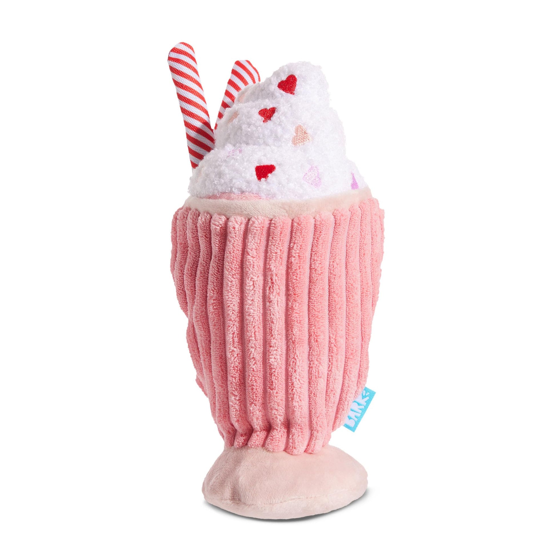 Barkbox Whine Milkshake Dog Toy Squeaky Dog Toys Plush Dog Toys Plush