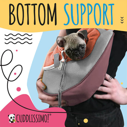 Cuddlissimo! Pet Sling Carrier Small Dog Puppy Cat Carrying Bag Bag
