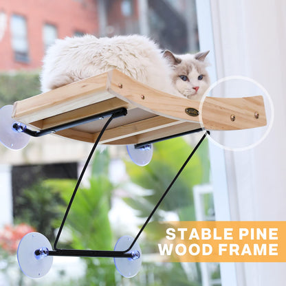 Pecute Cat Window Perch Sisal Scratcher 1, Cat Hammock for Scratcher