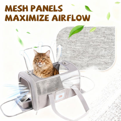 Soft Cat Carrier for Pets Up to Cat Pet Travel Bag with Padded Bag