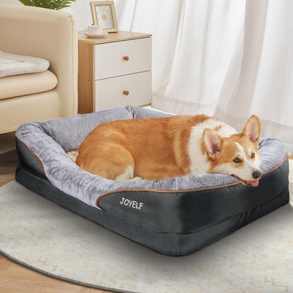 JOYELF XXLarge Memory Foam Dog Bed, Orthopedic Dog Bed Sofa