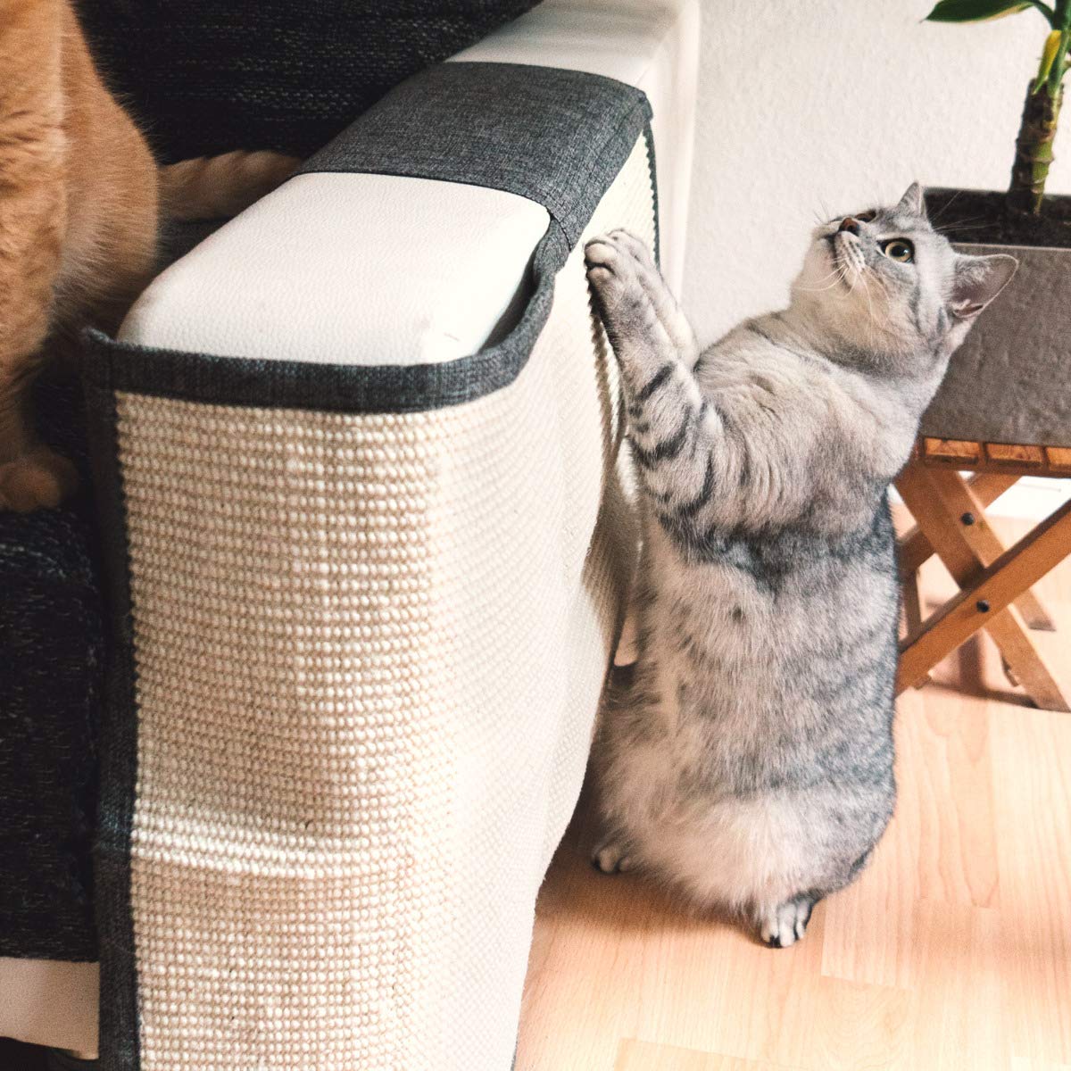 Navaris Cat Scratch Mat Sofa Protector Natural Sisal Furniture
