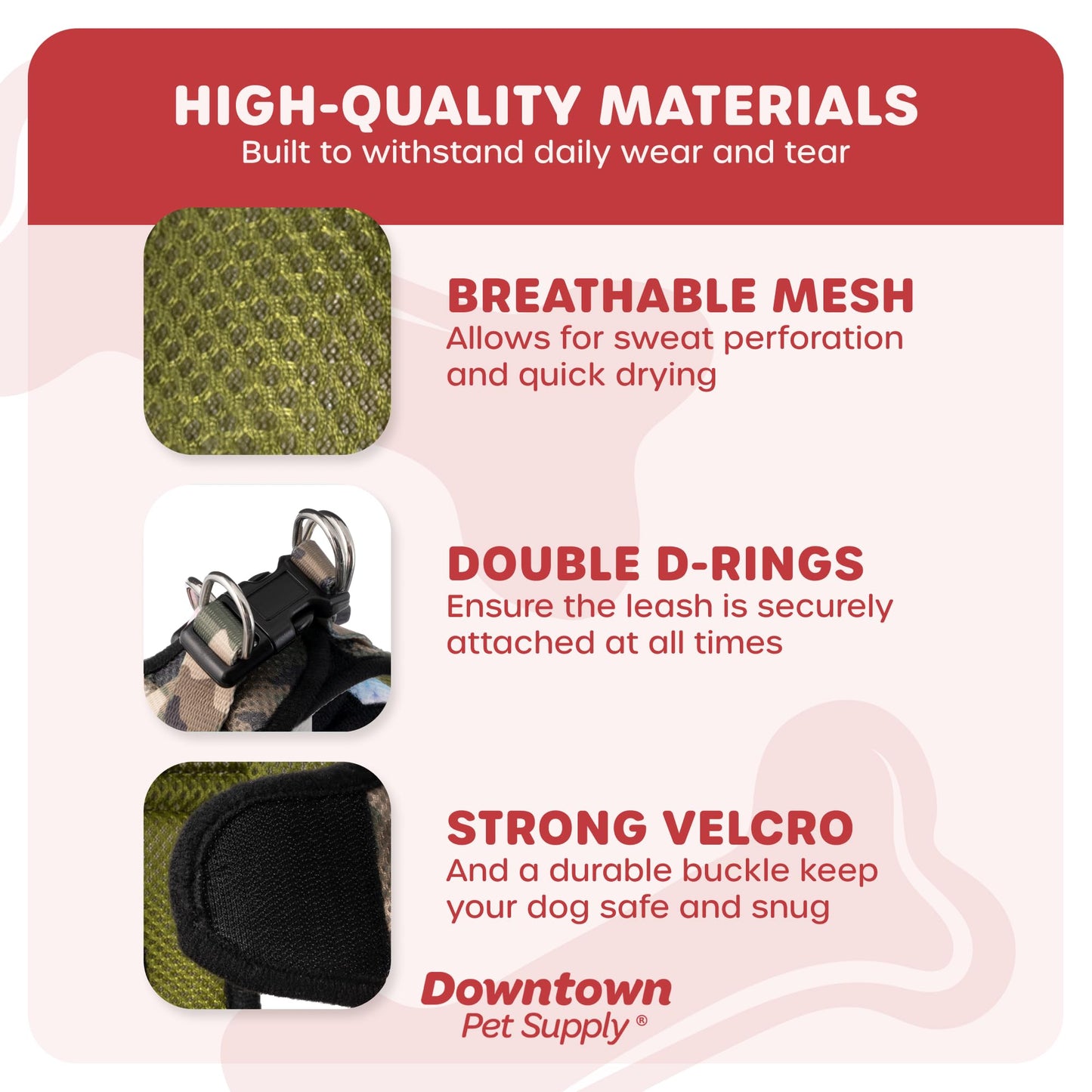 Downtown Pet Supply Step-in Dog Harness for Small Dogs Harness