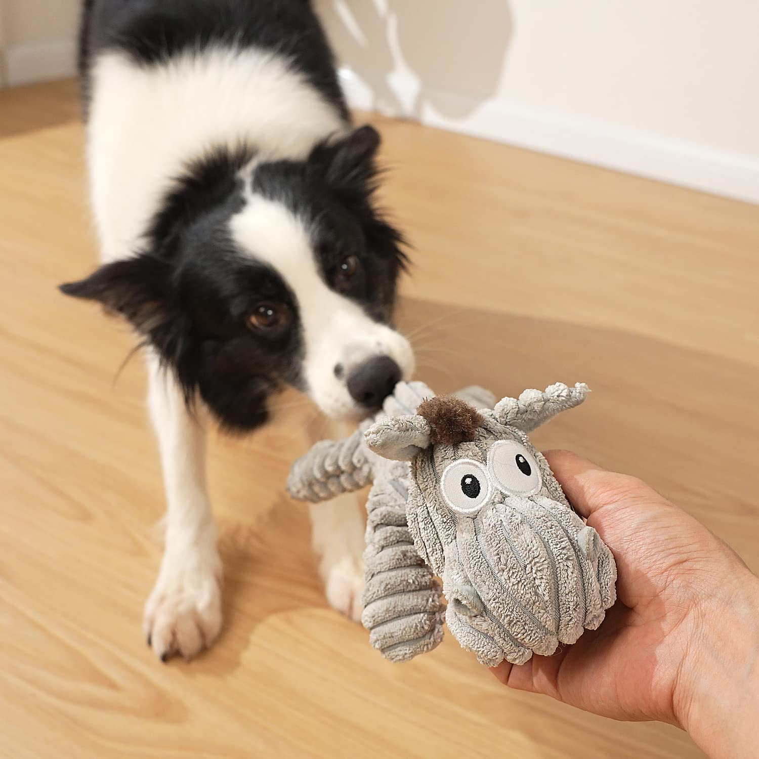 Sedioso Dog Toy, Unstuffed Plush Toy for Large Breed, Cute Plush