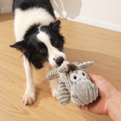 Sedioso Dog Toy, Unstuffed Plush Toy for Large Breed, Cute Plush