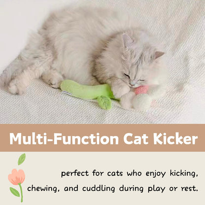 CECE PAW Catnip Refillable Interactive Cat Toy with Crinkle Catnip
