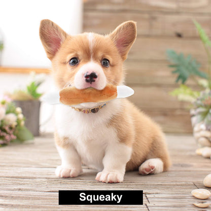 Nocciola Dog Squeaky Toys, Plush Small Dog Toys for Dogs, Plush