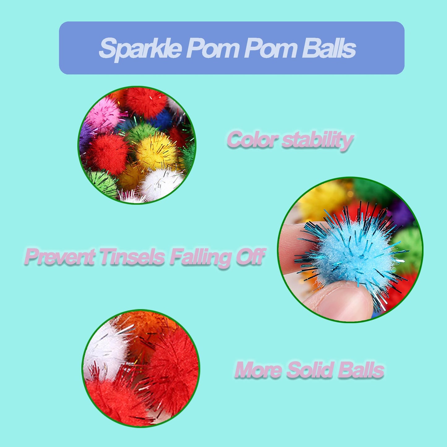 POSAPET Cat Toys Assortment Interactive Kitten Toy Bundle with Balls