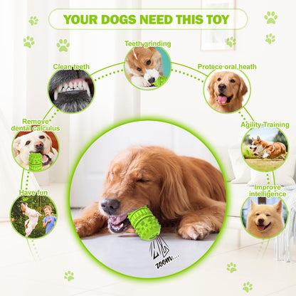 PIFFZEDO Dog Toys for Aggressive Chewers,Interactive Natural Chew
