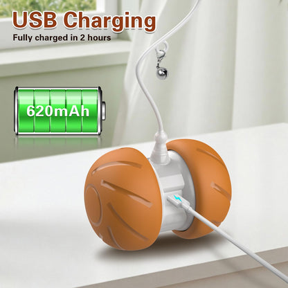 umosis Cat Toys for Bored Indoor Adult Cats,Interactive Flying Feather