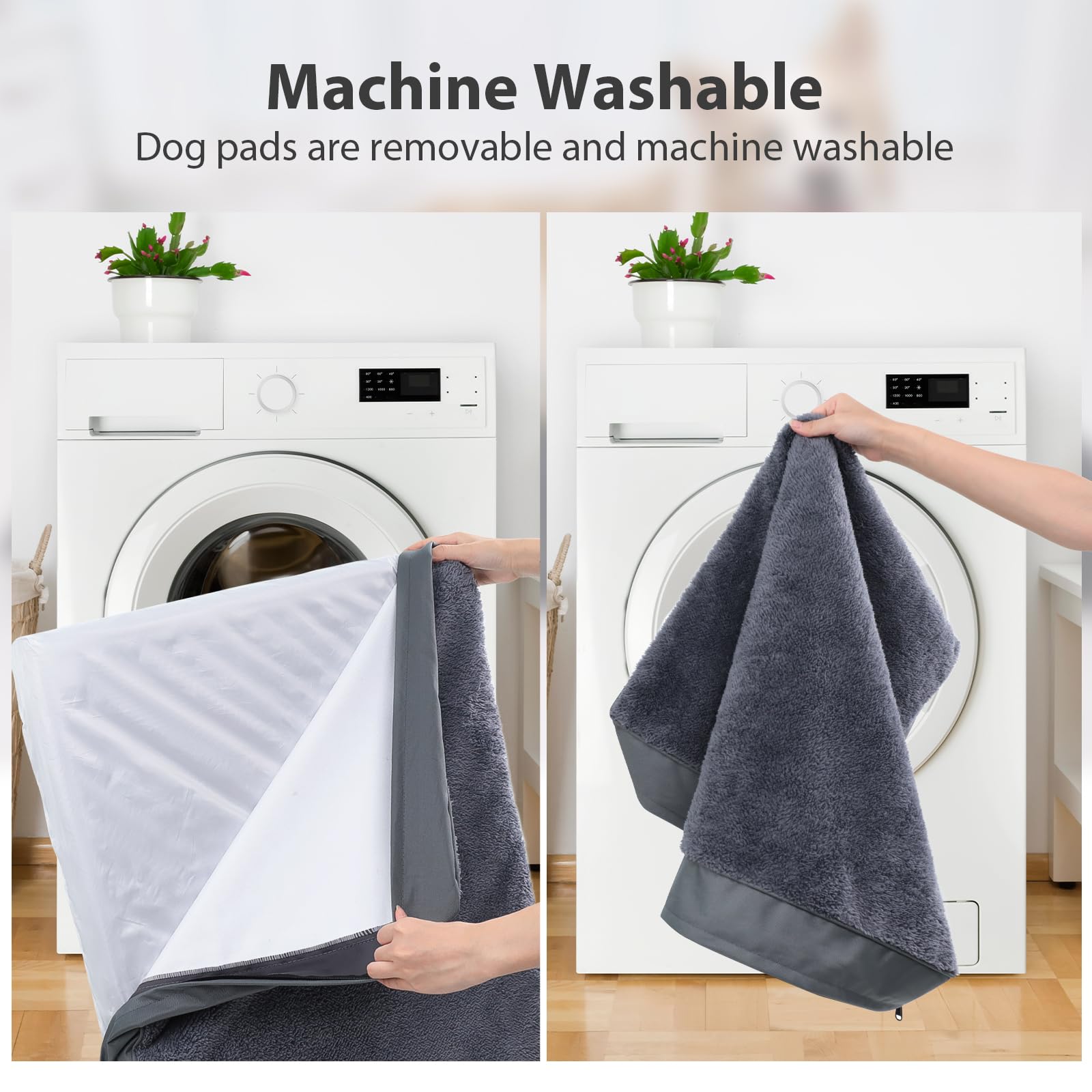 MIHIKK Waterproof Dog Bed Medium Size Dog Orthopedic Dog Beds