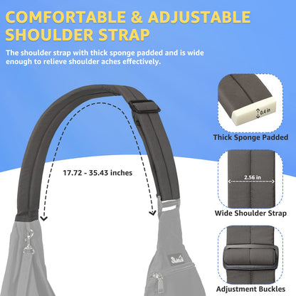 SlowTon Dog Carrier Sling Thick Padded Shoulder Strap Carriers