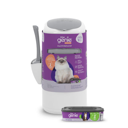 Litter Genie Style Pail Cat Litter Box Waste Disposal System for Box