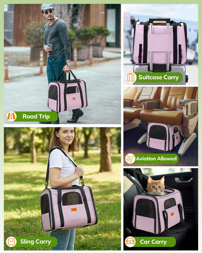 Morpilot Portable Cat Carrier Soft Cat Carrier