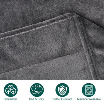 Onarway Dog Blanket Washable for Bed: 2 Packs Dog Blankets Crate