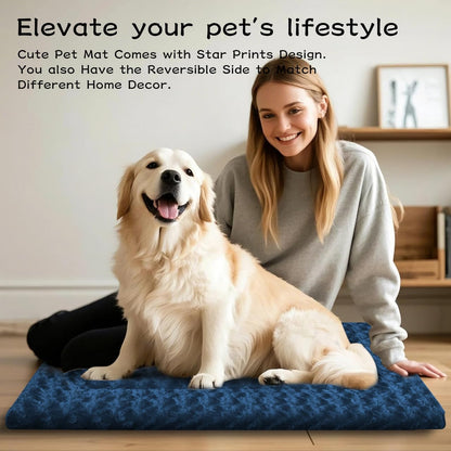 Dog Beds Crate Pad, Dog Bed Mat for Medium Dogs Sleeping, Crate