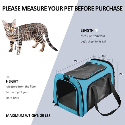 Henkelion Large Cat Carriers Dog Carrier Pet Carrier
