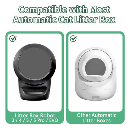 ANWA 120 Count Cat Litter Box Liners for Automatic Cat Litter Box