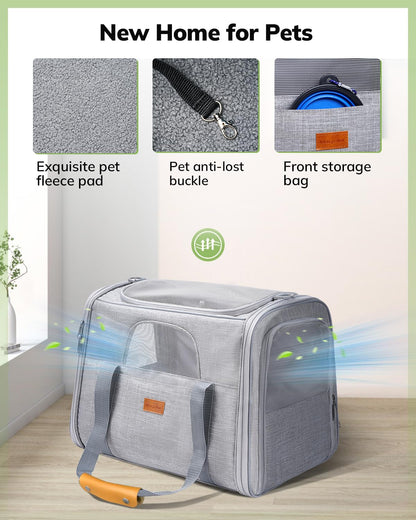 Morpilot Portable Cat Carrier Soft Sided Cat Carrier