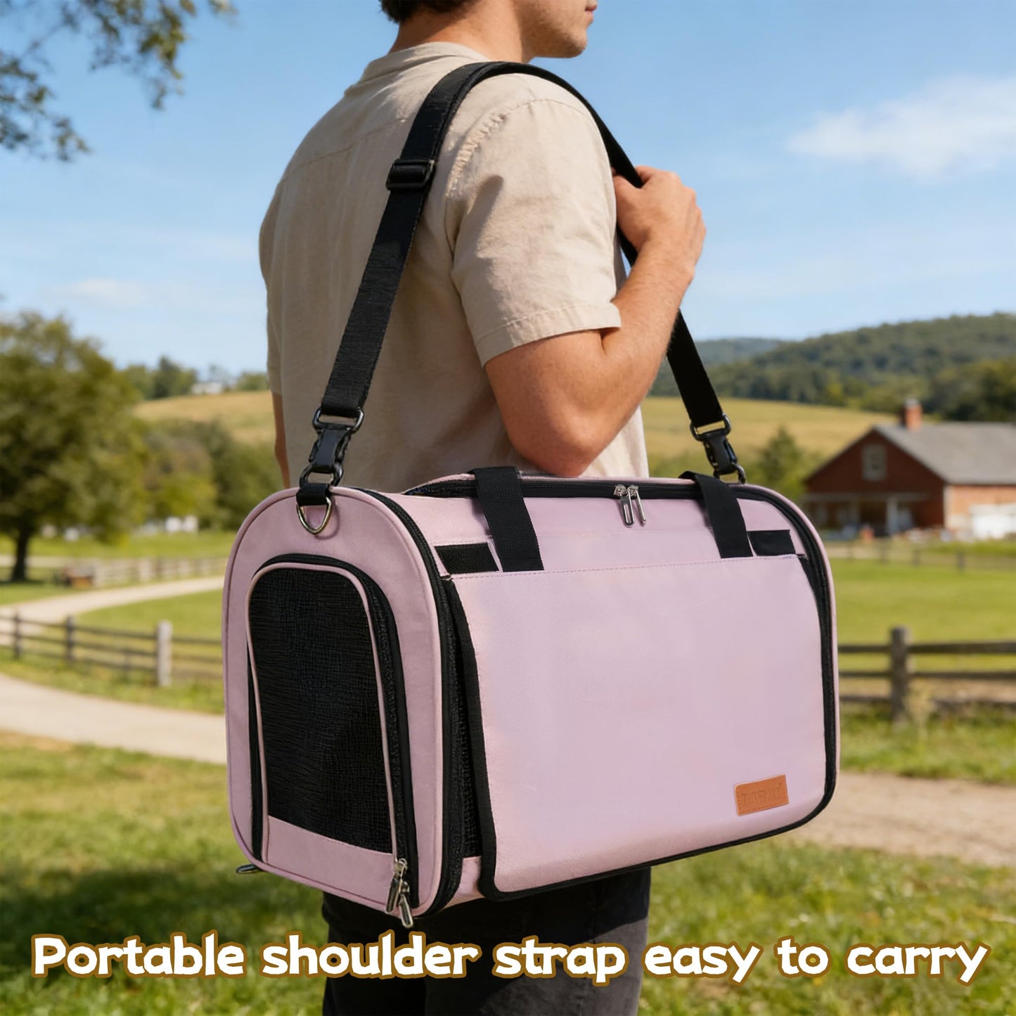 TWDEPART Cat Carrier Backpack Multifunctional, Firm Foldable Cushion