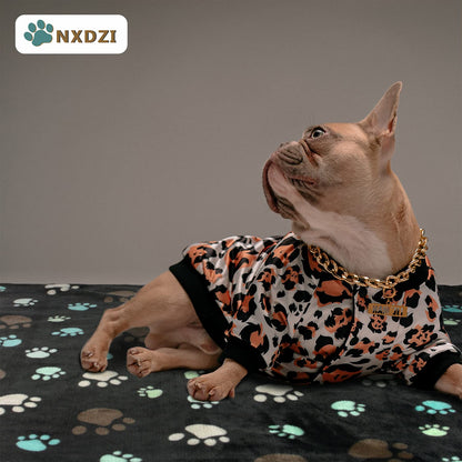Dog Blankets for Medium Large Dogs, 3 Pack Washable Pet Blankets Crate